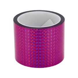 RATCHROLL 1 Roll Universal Air-Release Adhesive Pinstripe Tape Holographic Automotive Pinstriping Tape Purple 164.04ft x 3.15"