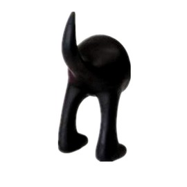 IKEA Bastis (BÄSTIS) dog cat pet leashes two loaded four loaded six mounted hanger hook a variety of colors (1, BLACK)