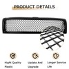 DIBON AUTO Glossy Black Grille Grill For Dodge RAM 1500