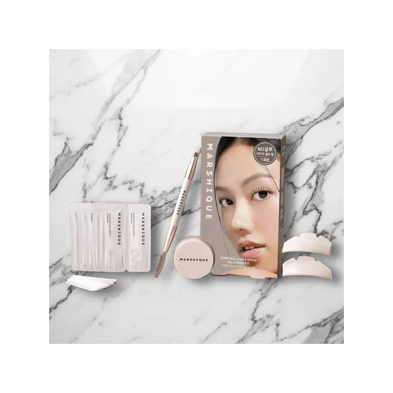 Marcy 마르시끄 노글루 셀프펌 +머리핀 Marcy Curl No Glue Self