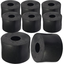 M6 Black Nylon Wide Spacers Standoff Washers ID (internal Diameter) 6.4mm, OD(outside diameter) 20mm, Thickness 20mm, M6 x 20mm x 20mm (Pack of 8)