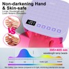 Red Light UV LED Nail Lamp, Cordless Professional UV Nail