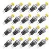 sourcing map 20 Pcs 1A 250V AC 7mm Mini Momentary