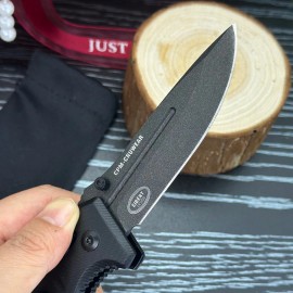 OEM Outdoor Handle Hunting Knives Camping Blade Survival Folding Knifecolor: Black, blade length: 8cm, blade width: 2.5cm, type: Pocket Knife
