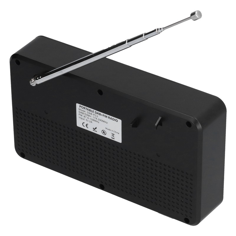 Portable Home DAB+ Digital Radio DAB Radio Lightweight Rechargeable Home