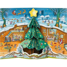 Weihnachten bei Familie Maus Pop-up-Adventskalender: mit Pop-up-Element und 24 Klapptürchen