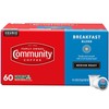 Community Coffee Breakfast Blend 60 Count Coffee Pods, Medium Roast,