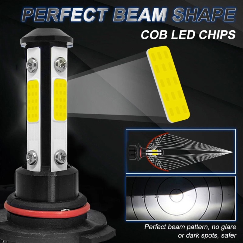 SHENKENUO For Kia Optima 2016 2017-2019 Front LED Headlight High/Low