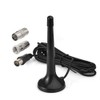 Superbat FM Radio Antenna 75 Ohm Magnetic Base Telescopic FM