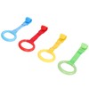 Yosoo Baby Pull Up Rings, 4pcs Baby Pull Up Rings