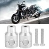 22mm Motorcycle Handlebar Handlebar Upgraded Handlebar Aluminum Alloy (Electric Silvering)