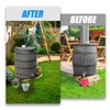 Z8 Rain Barrel Stand with Bucket & Hose Hooks Heavy