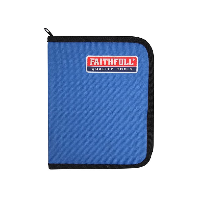 Faithfull FAIFBSET13E Flat Bit Set – 13 Piece