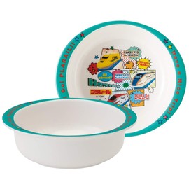 Skater M340-A Melamine Bowl Plarail 19, 9.2 fl oz (260 ml)
