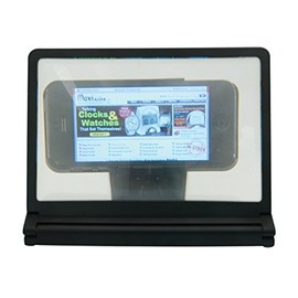 Reizen Portable Foldable Smartphone Screen Magnifier with Stand and Holder