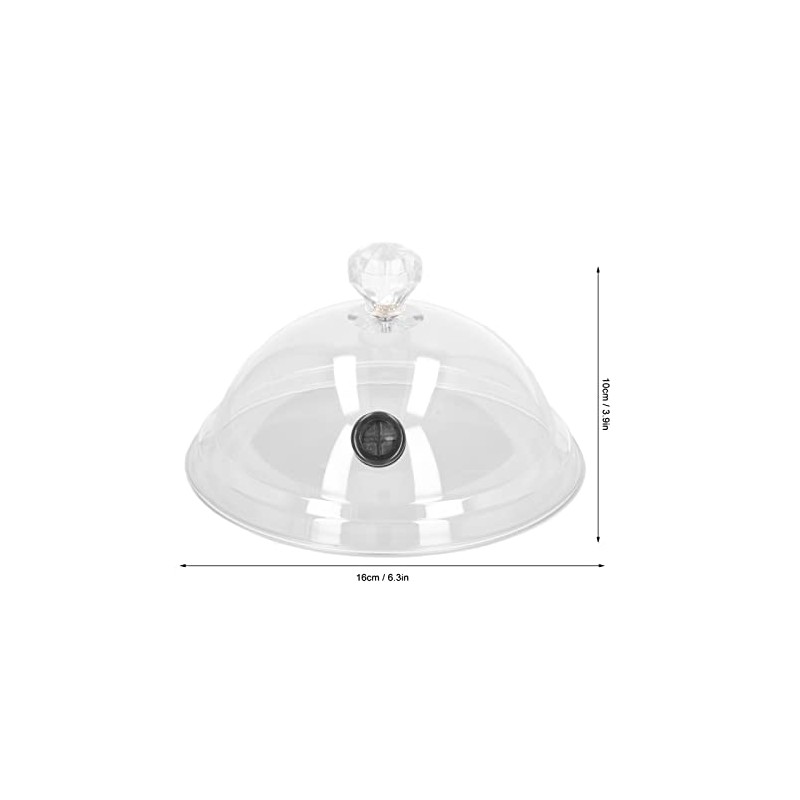 Home Smoking Cloche Dome Lid - Kitchen Cooking Acrylic Smoke