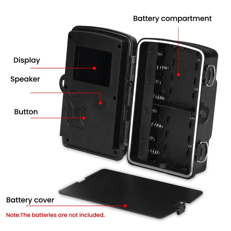 Trail Camera 2.0in IP66 Water Proof 1080P HD Outdoor Camera