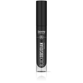 Black Obsidian Mascara 1 x 10 ml | Endless length, volume & definition, no clumping, black tea extract, vegan, natural cosmetics