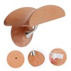 LALAFINA Wood and Alloy Headphone Stand Durable Headset Holder for