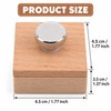 Beech Wood Leather Edge Sanding Block with Screw Clamp –