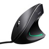 shoplease Wired Vertical Mouse, Optical Ergonomic Mouse With 4 Adjustable
