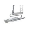 ClosetMaid 78060 Sliding Tie and Belt Rack for Wire Shelving