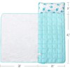 Biloban Toddler Nap Mat with Pillow and Blanket for Preschool