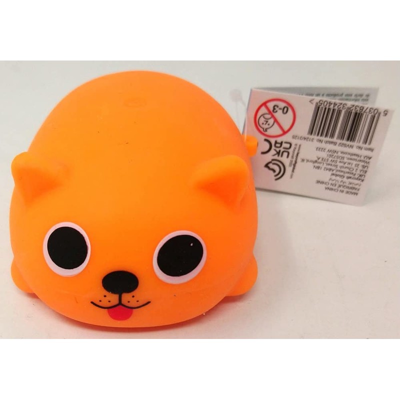 Keycraft Squidgy Puppy 8cm (4 different designs, 1 will be