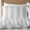 Catherine Lansfield Cove Stripe Reversible Single Duvet Cover Set with