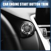 INFINAUTO Universal Bling Car Engine Start Stop Button Cover, Car