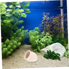 SUPVOX Fish Tank Cave Hideout Decorative Aquarium Landscaping Accessory for Shrimp and Fish Breeding Safe Pottery Material Compact Design for Aquarium Ornamentation