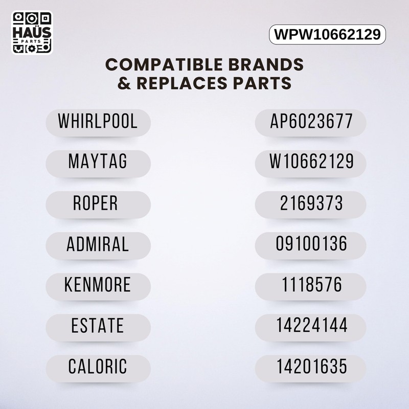 W10662129 Refrigerator Run Capacitor Motor Compatible with Top Brand Replacement