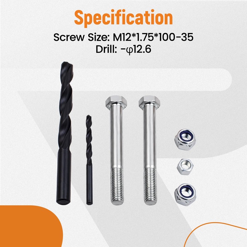 Tuningsworld Rear Right Shock Mount Rust Repair Kit for Ford