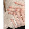 BIBII Nails Handmade False Nails, 10 Pieces, 3D Nails, Medium