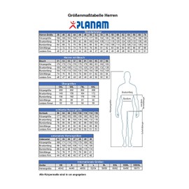 Planam 0611025 MG 290 jacket, medium red, size 25