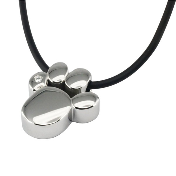 Premium Tierpfote Tatze Magnetschmuck Kettenanhänger Pfote Hund Katze Bär Teddy