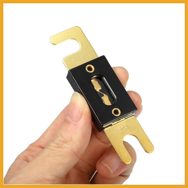 Partuto 2pcs Fuse Replacement 30A ANL Fuses Car Audio Fuse