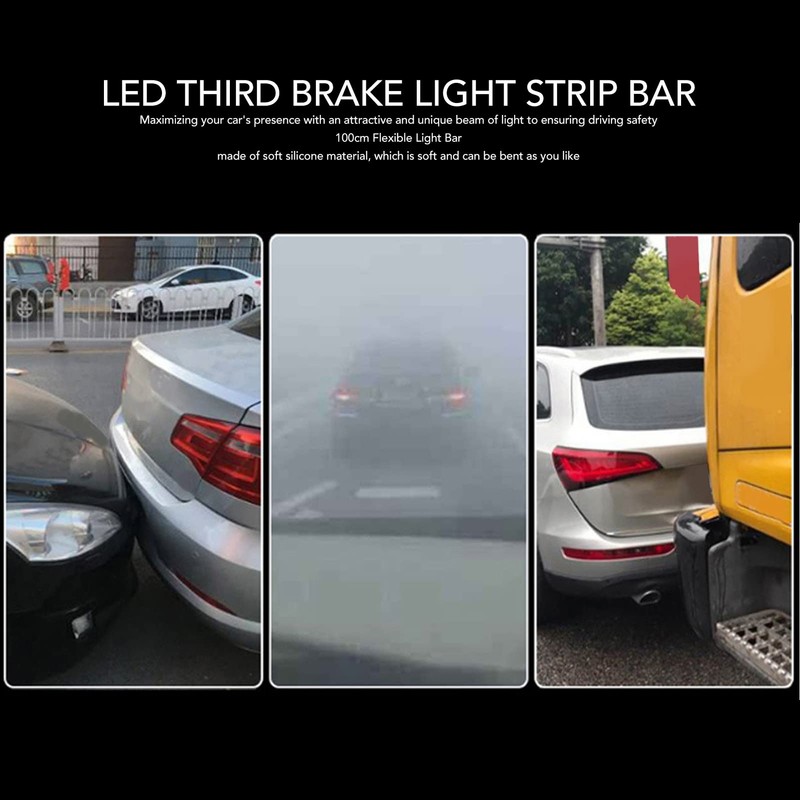 3rd Brake Light Bar Universal for Car, 100cm LED Third