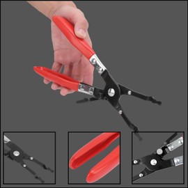 Soldering Plier Wire Welding Clamp Tool Innovative Time Saving Easy Grip Handle Single Handed Operation for Automobile Maintenance Repairing Metal