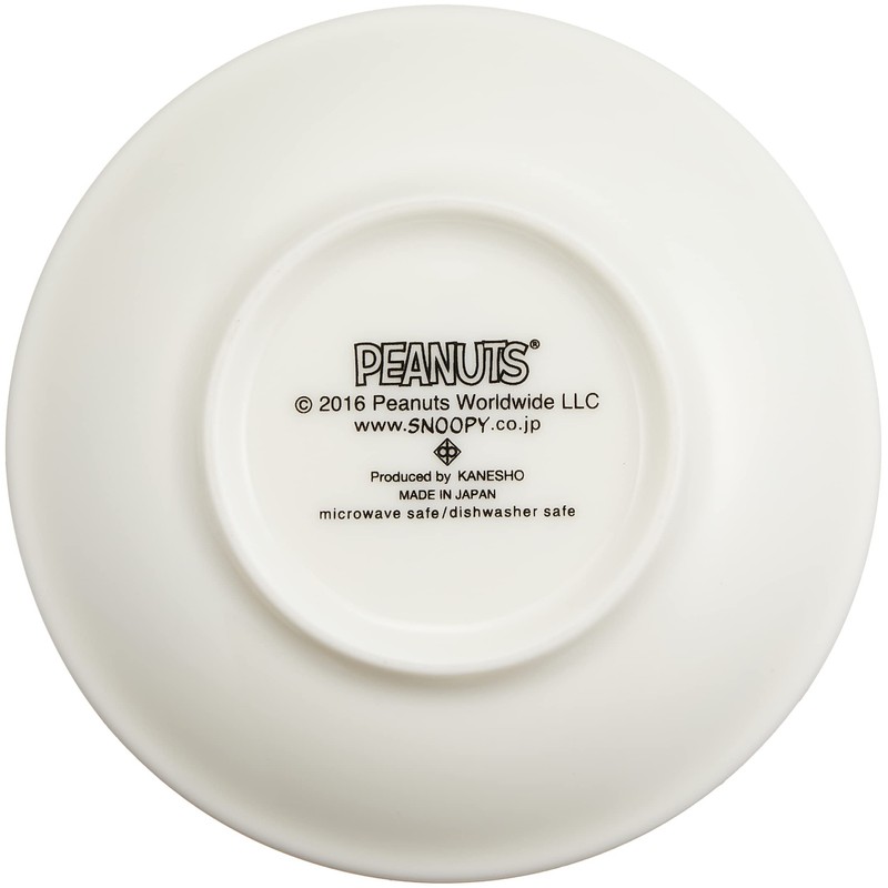 Peanuts 612107 Snoopy Simple Face Mini Plate Plate Diameter 4.1