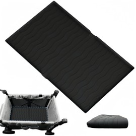 All-Weather Pad For Station Wagon Accessories W4 Model- Folding Waterproof Stroller Station Wagon Accessories Made of Silicone- Protects the Station Wagon From Direct Exposure to Sand, Water and Snack