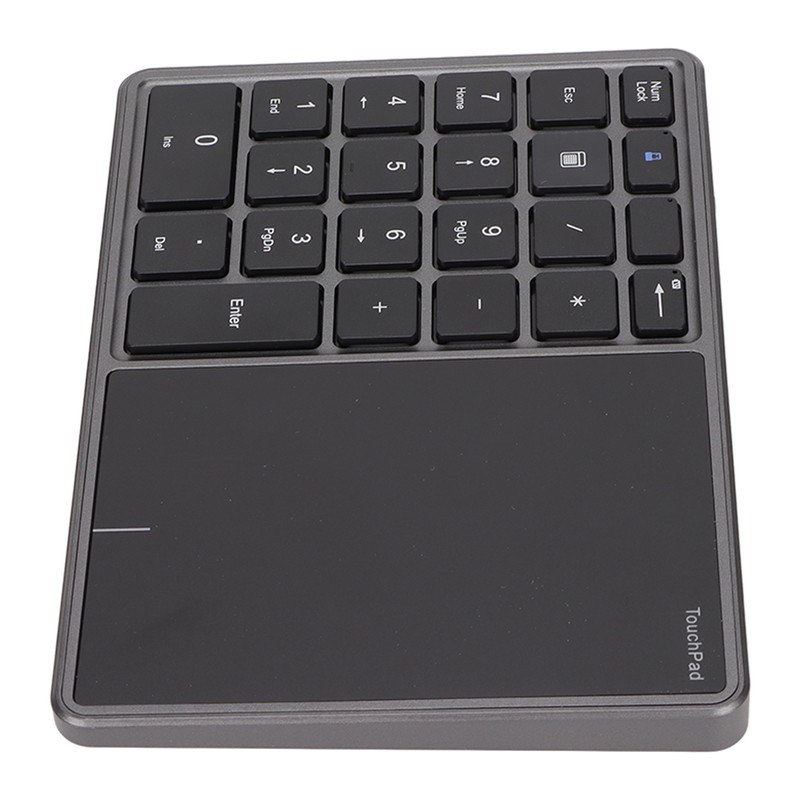 Wireless Numeric Keypad Touchpad Design 22 Keys 2.4G Dual Mode