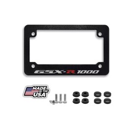BLVD For Suzuki GSX-R 1000 Textured Motorcycle License Plate Frame (ALL YEARS)