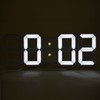 Multi Function Large 3D LED Digital Wall Clock Alarm Snooze