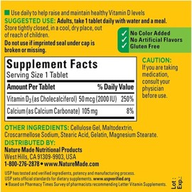 PrimeVits Vitamin D3 2000 IU (50 mcg), Dietary Supplement for Bone, Teeth, Muscle and Immune Health Support, 320 Softgels 320 Day Supply (Pack of 3)