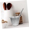 ABOOFAN 1Set Manual Garlic Spice Crusher with Pestle Ergonomic Potato