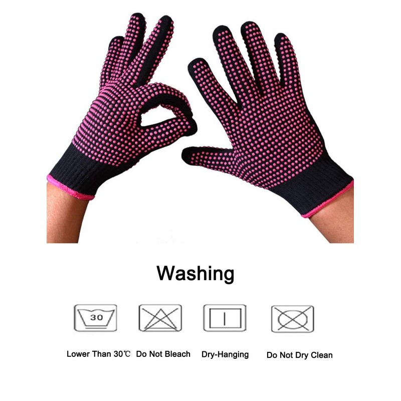 AFT90 Heat Resistant Glove for Hair Styling, Curling Iron, Flat