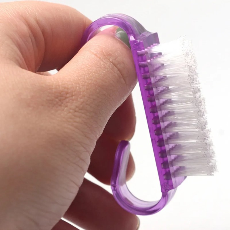 24 Pzs Cepillos Para Uñas Cepillos Limpieza De Uñas Plástico