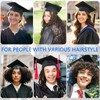 Macute Adjustable Graduation Cap Headband Insert Support Wearing From Multiple