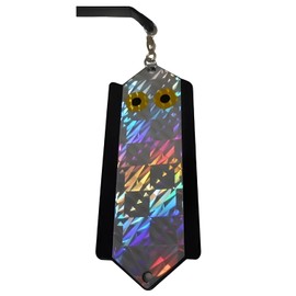WCS Avian Spinner Bird Deterrent - Holographic Reflective Woodpecker Repellent with Predator Eyes - Wind-Powered, No Batteries - Protects Siding, Eaves & Trim from Pecking Damage
